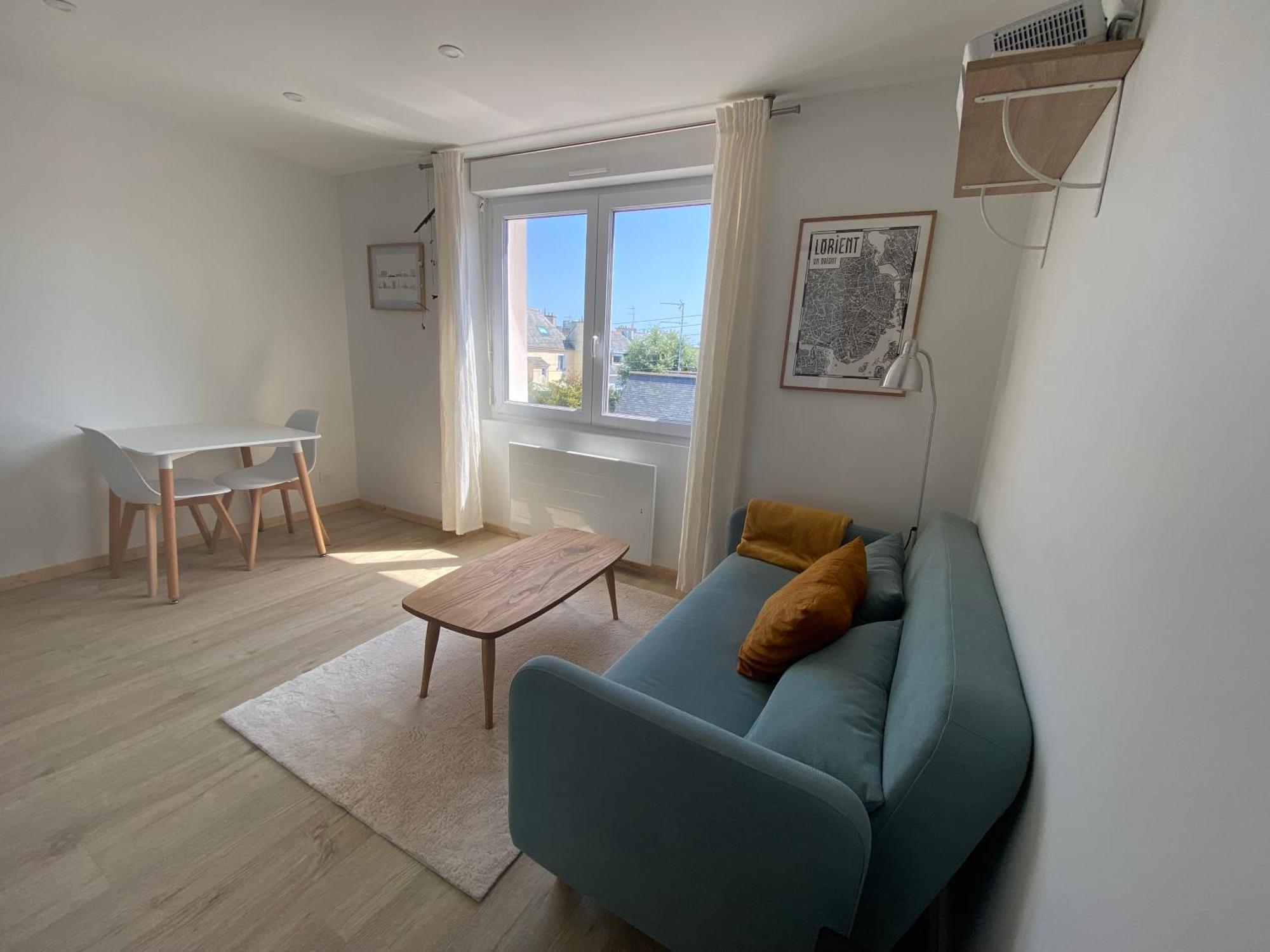 Studio Lumineux, Proche Centre-Ville Et Plages Лорьян Экстерьер фото